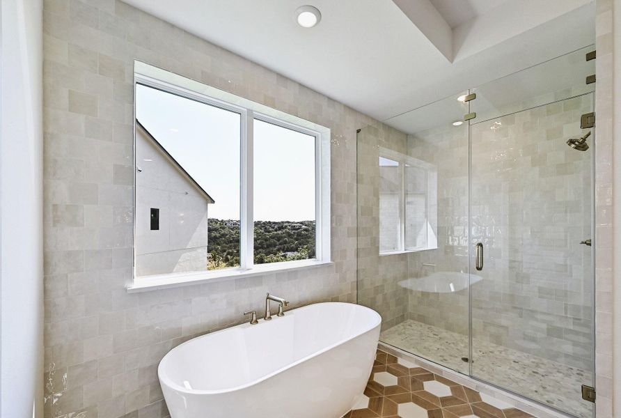 Furnished interior view inside a new home in , Lakeway (Image 6).