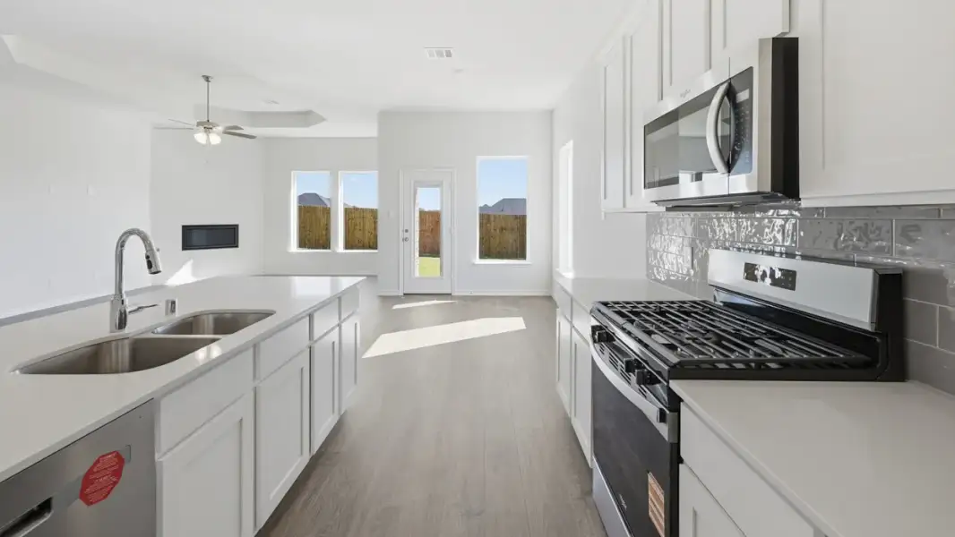 Furnished interior view inside a new home in Madera, Royse City (Image 8).