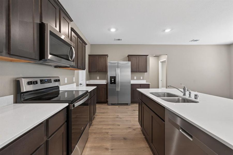 Furnished interior view inside a new home in , Caddo Mills (Image 11). Furnished interior view inside a new home in , Caddo Mills (Image 11).