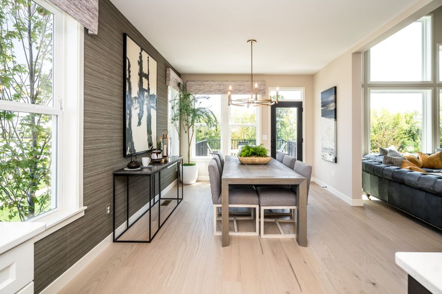 Representative furnished interior of a home built from the Avery by Fischer Homes in Twin Lakes, Hoschton (Image 66).