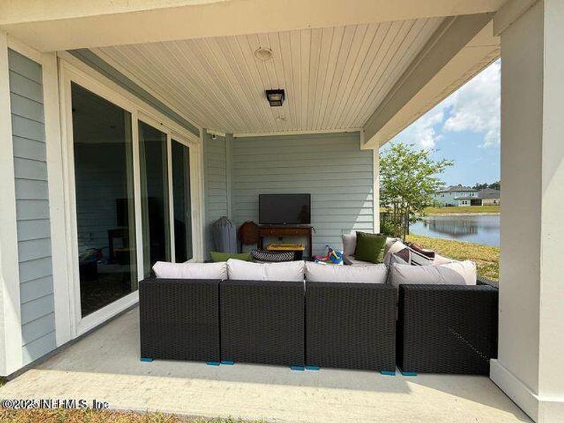 Exterior details and patio area of a home in , St. Augustine (Image 19). Exterior details and patio area of a home in , St. Augustine (Image 19).