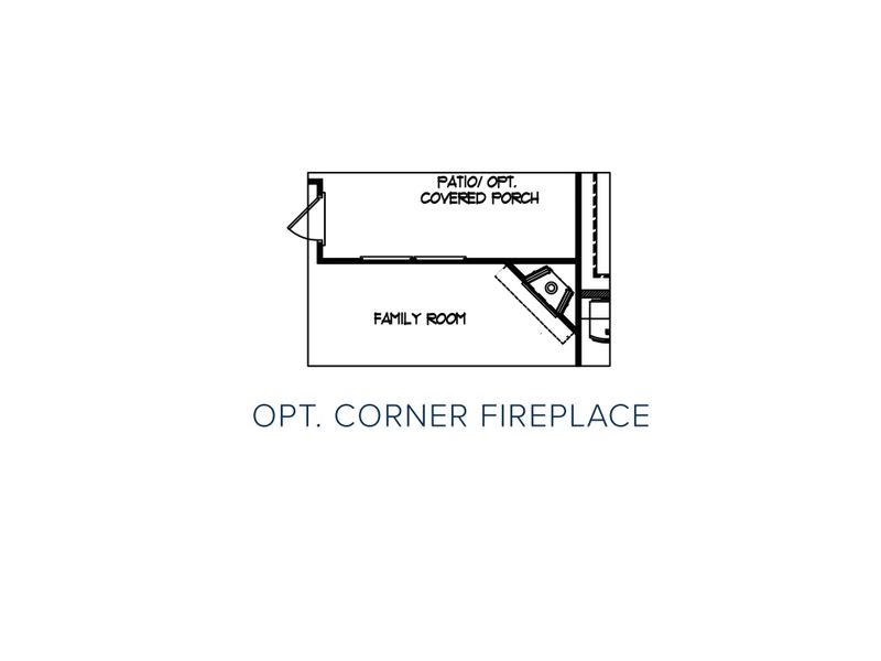 2D floor plan layout for the The Madison by My Home Communities in Savoy Park, Covington, GA (Image 4).