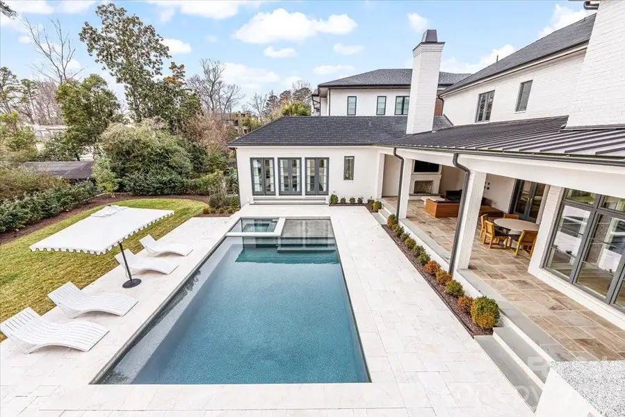 Exterior details and patio area of a home in , Charlotte (Image 4). Exterior details and patio area of a home in , Charlotte (Image 4).