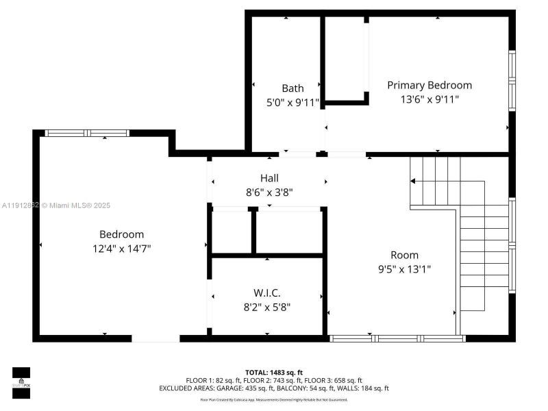2D floor plan layout of this home in , Miami, FL (Image 7). 2D floor plan layout of this home in , Miami, FL (Image 7).
