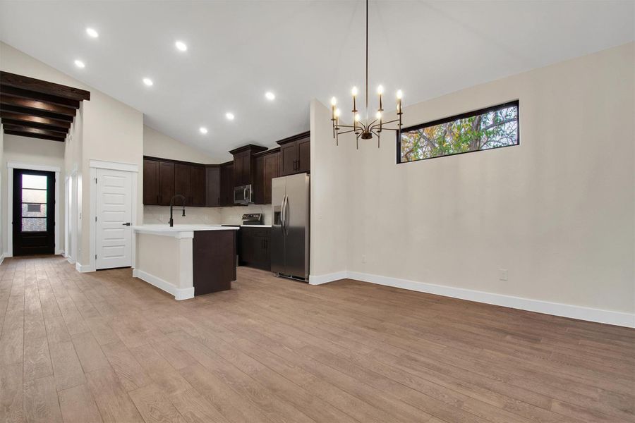 Furnished interior view inside a new home in , Bastrop (Image 7).
