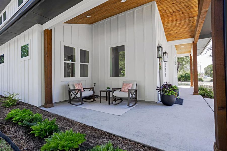 Charming Cedar details and Cozy Seating Areas welcome you home. Charming Cedar details and Cozy Seating Areas welcome you home.