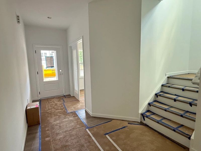 In-progress construction of a new home in The Point, Rolesville, NC (Image 16).