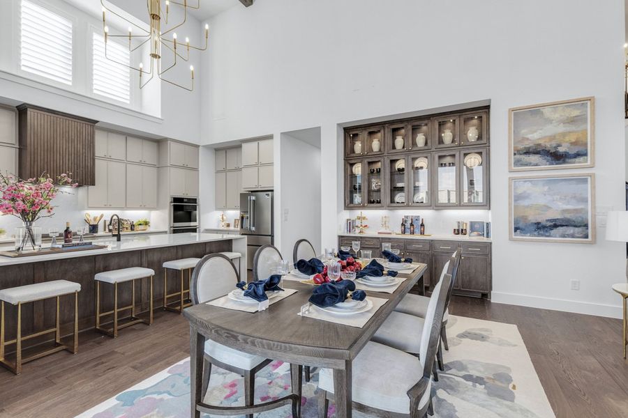 Representative Dining Room - some options shown Representative Dining Room - some options shown