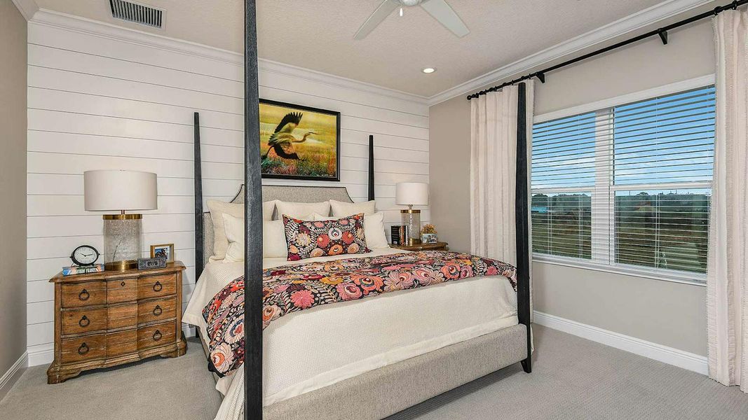 Furnished interior view inside a new home in Windward Real Estate and Homes for Sale in Sarasota, FL - Neal Communities, Sarasota (Image 7).