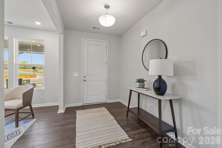 Furnished interior view inside a new home in McFarland Estates, York (Image 7).
