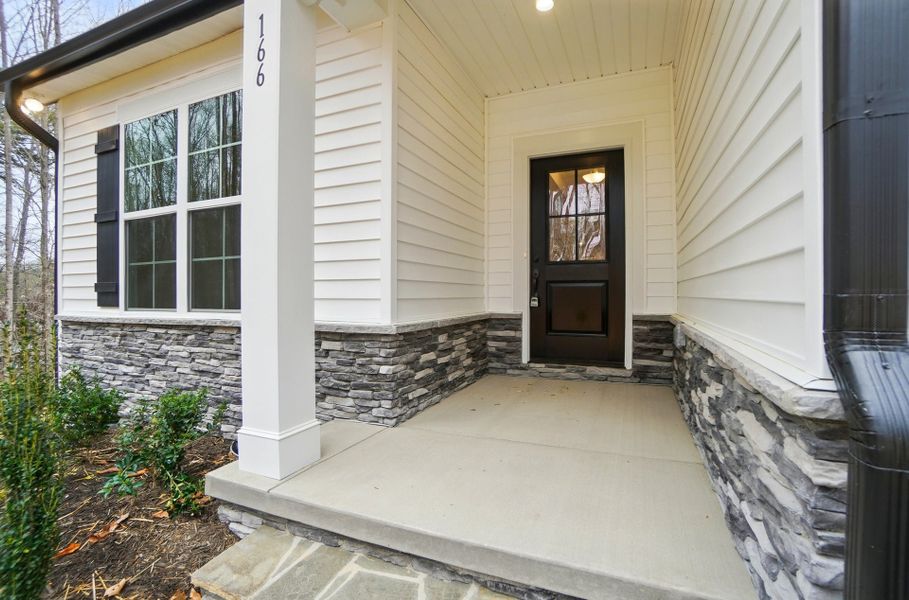 Representative exterior details of a home built from the Tillery by Caruso Homes in Blue Run, Raleigh (Image 41). Representative exterior details of a home built from the Tillery by Caruso Homes in Blue Run, Raleigh (Image 41).