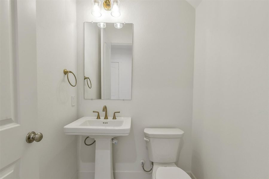 Furnished interior view inside a new home in Timbergrove Trails, Houston (Image 3).