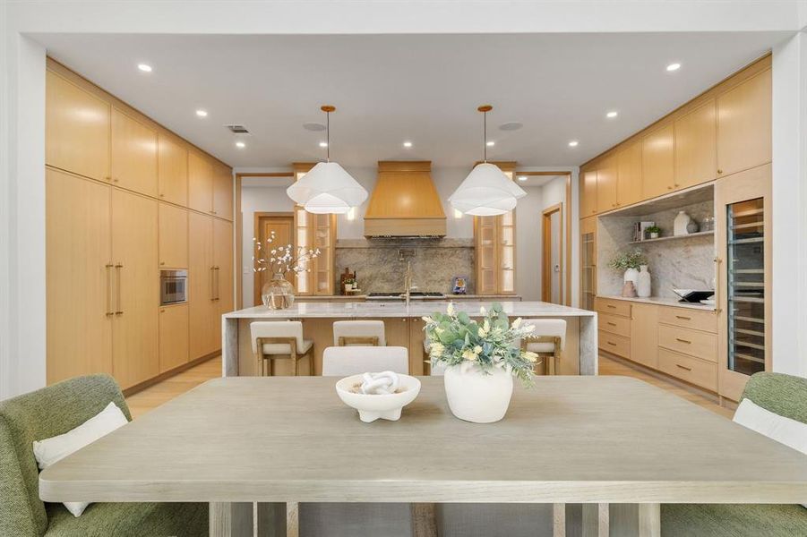 Furnished interior view inside a new home in , Dallas (Image 11).