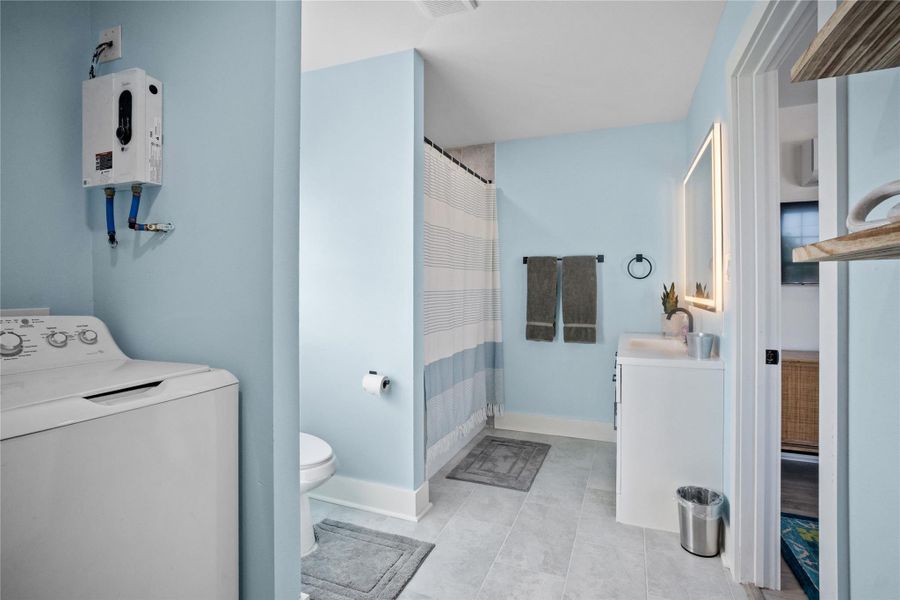 Furnished interior view inside a new home in , Galveston (Image 15). Furnished interior view inside a new home in , Galveston (Image 15).