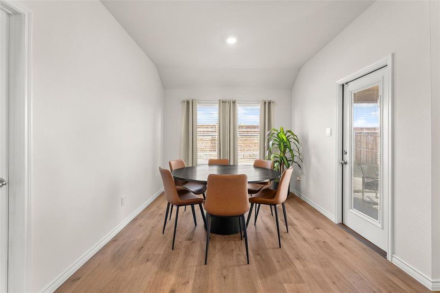 Furnished interior view inside a new home in , Princeton (Image 12).