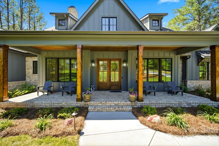 Exterior details and patio area of a home in , Lancaster (Image 27).