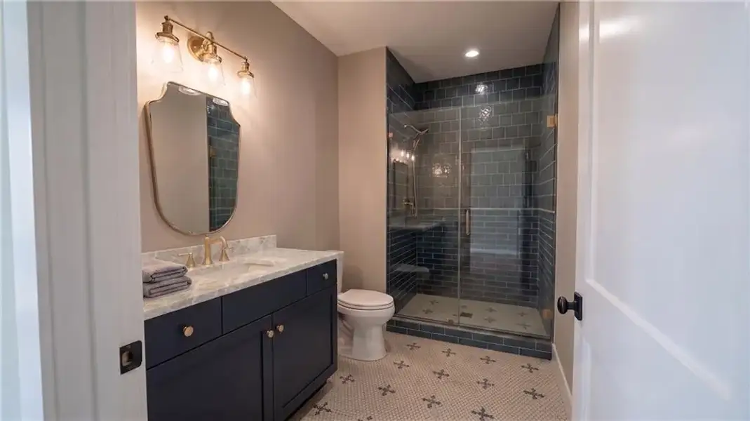 Furnished interior view inside a new home in , Roswell (Image 6).