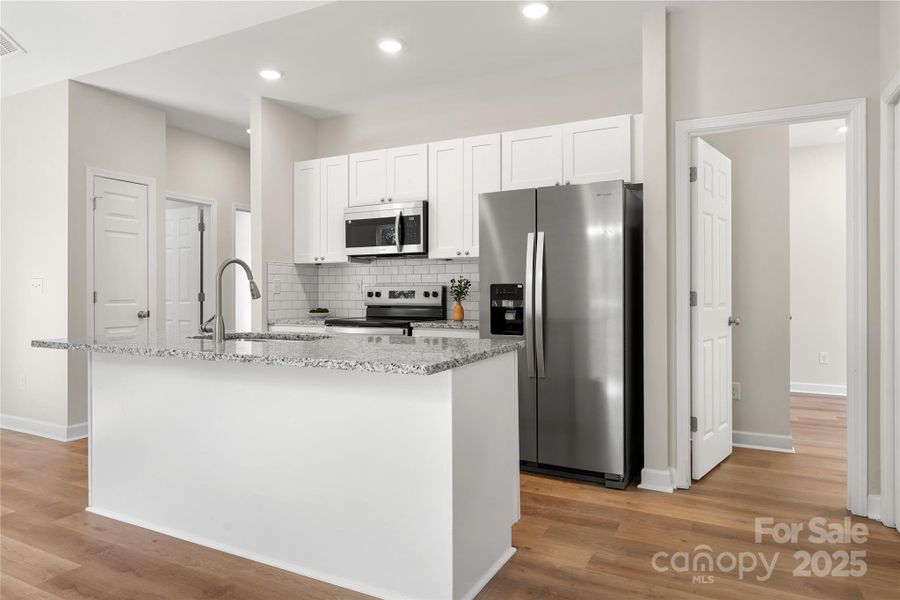 Furnished interior view inside a new home in , Shelby (Image 4). Furnished interior view inside a new home in , Shelby (Image 4).