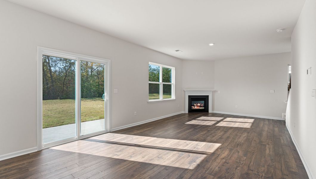 Spacious, unfurnished interior of a new home in Durbin Meadows Traditions, Fountain Inn (Image 13). Spacious, unfurnished interior of a new home in Durbin Meadows Traditions, Fountain Inn (Image 13).