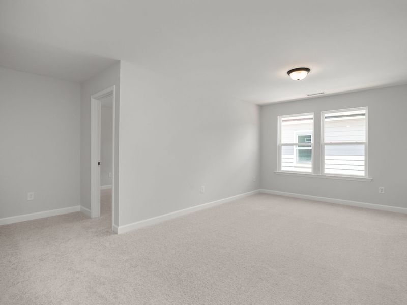 Representative unfurnished interior of a home built from the The Birch II A by Davidson Homes LLC in Tobacco Road, Angier (Image 30). Representative unfurnished interior of a home built from the The Birch II A by Davidson Homes LLC in Tobacco Road, Angier (Image 30).