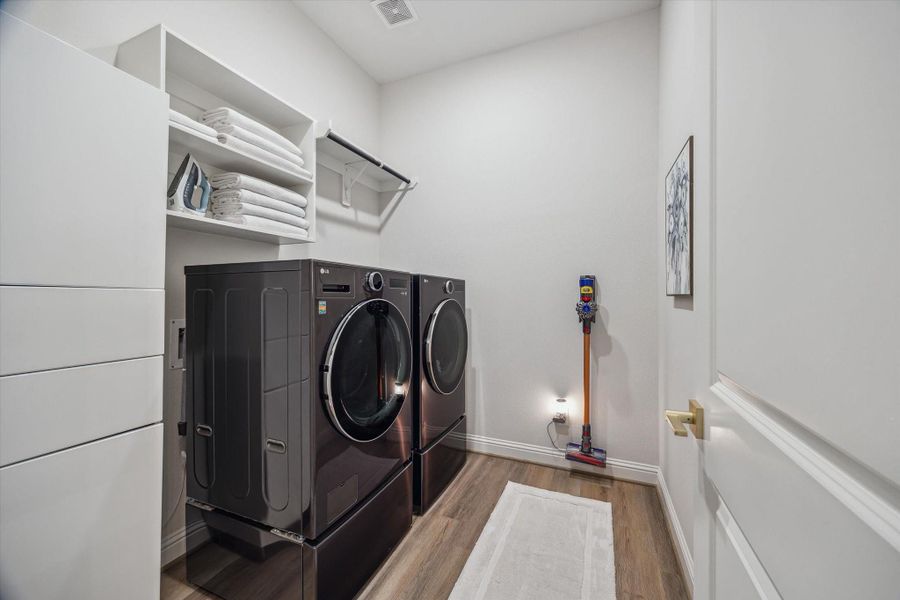 Generously sized laundry room Generously sized laundry room