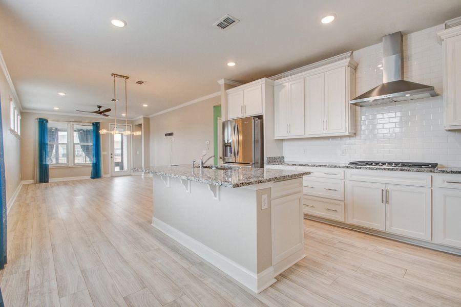 Furnished interior view inside a new home in , Summerville (Image 5).