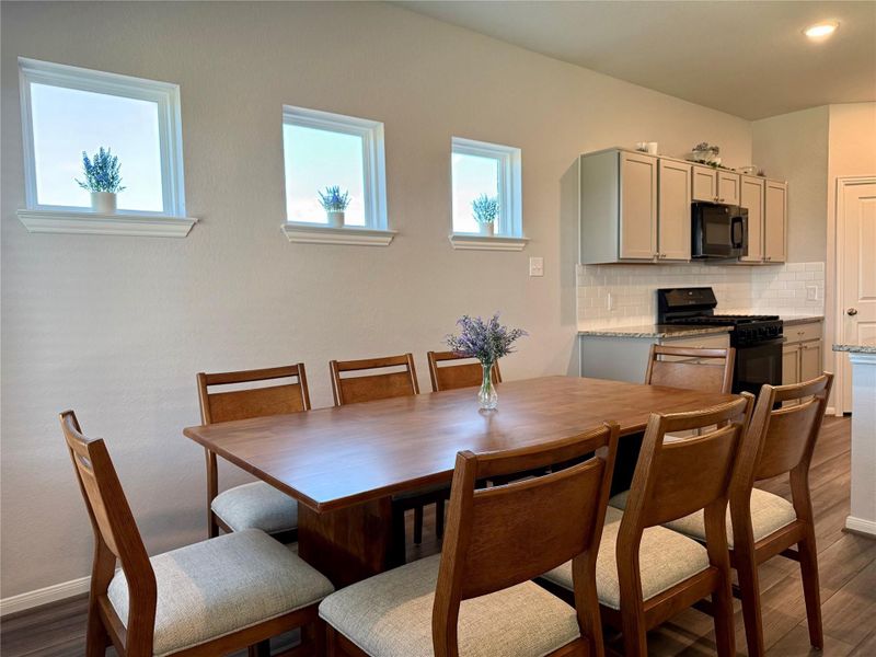 Furnished interior view inside a new home in , Angleton (Image 11).