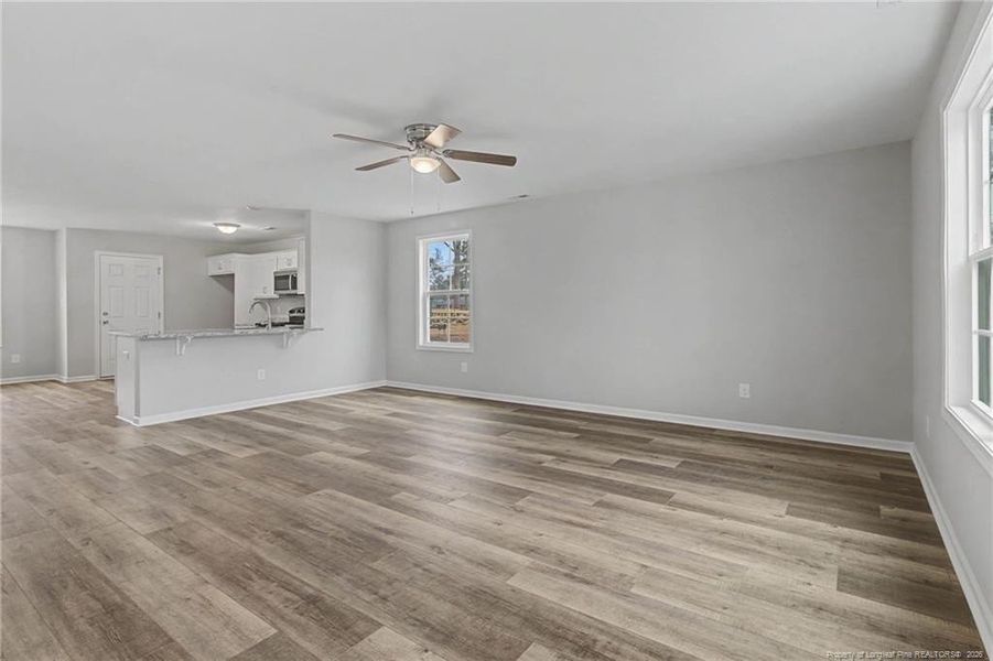 Open concept living & dining Open concept living & dining