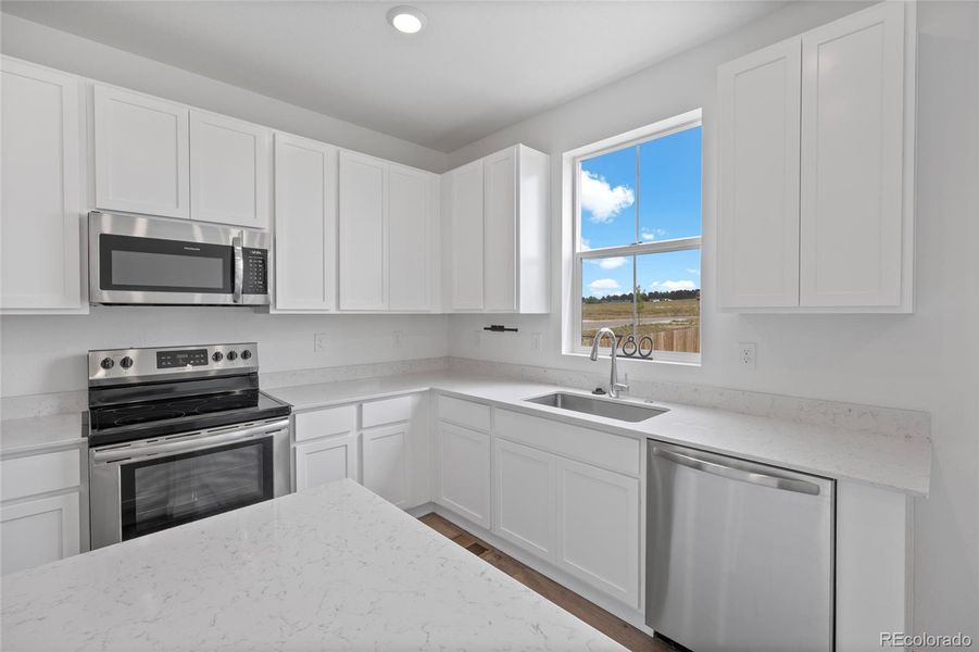 Furnished interior view inside a new home in , Elizabeth (Image 8).