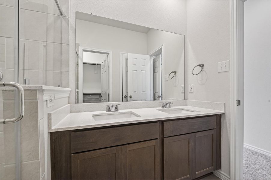 Furnished interior view inside a new home in , Houston (Image 9).