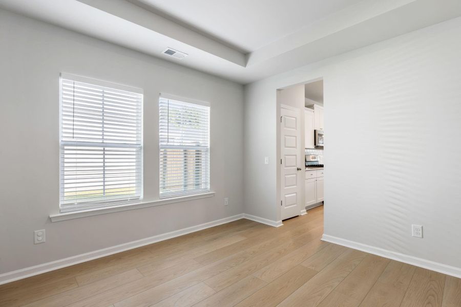 Spacious, unfurnished interior of a new home in Sweetgrass at Summers Corner: Arbor Collection, Summerville (Image 18). Spacious, unfurnished interior of a new home in Sweetgrass at Summers Corner: Arbor Collection, Summerville (Image 18).