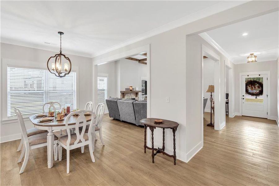 Furnished interior view inside a new home in , Ringgold (Image 10). Furnished interior view inside a new home in , Ringgold (Image 10).