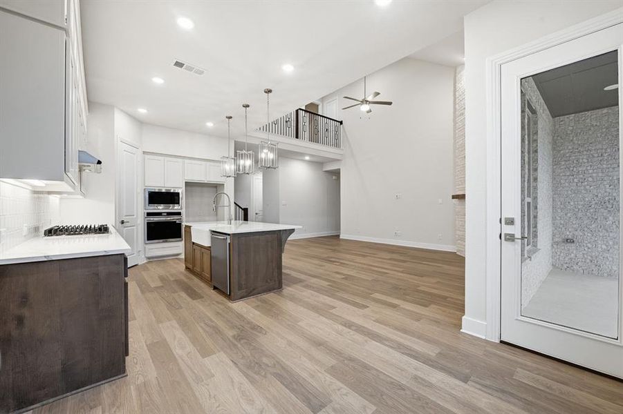 Furnished interior view inside a new home in Wildflower Ranch, Northlake (Image 13).