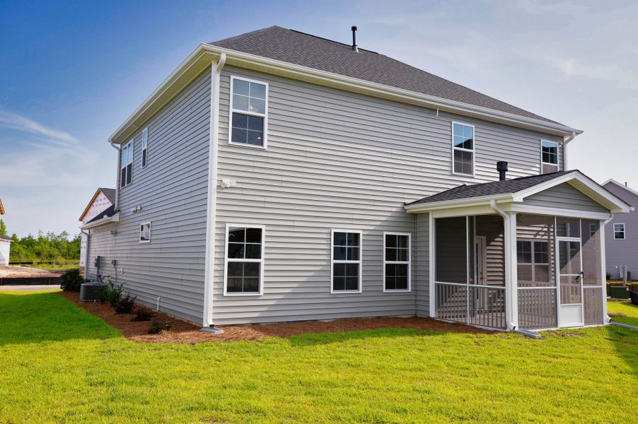 Representative exterior details of a home built from the Clayton by Caviness & Cates Communities in Maggie Way, Wendell (Image 12).