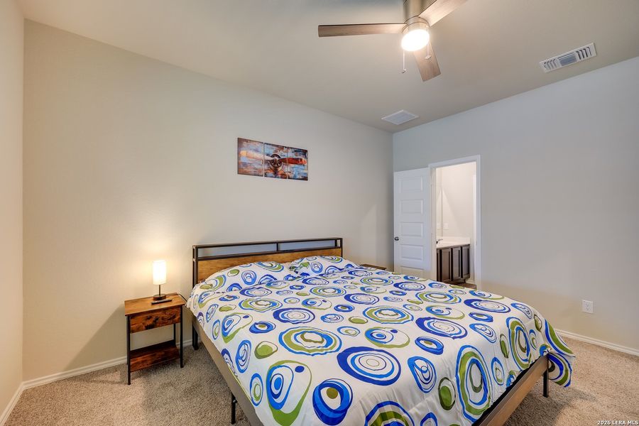 Furnished interior view inside a new home in Melissa Ranch, San Antonio (Image 26).