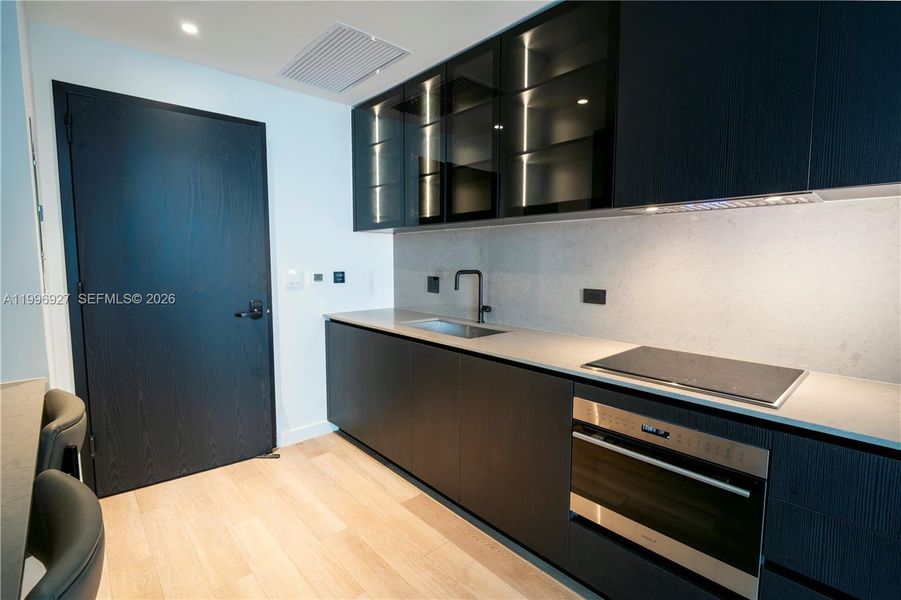 Furnished interior view inside a new home in , Miami (Image 8).