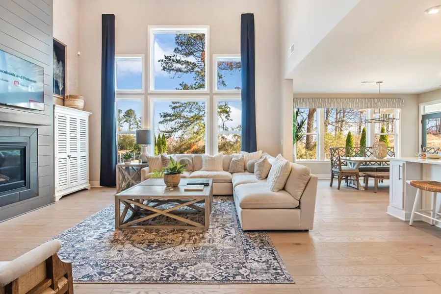 Representative furnished interior of a home built from the Grandin by Fischer Homes in The Dunes at Sandbar, Santa Rosa Beach (Image 78).