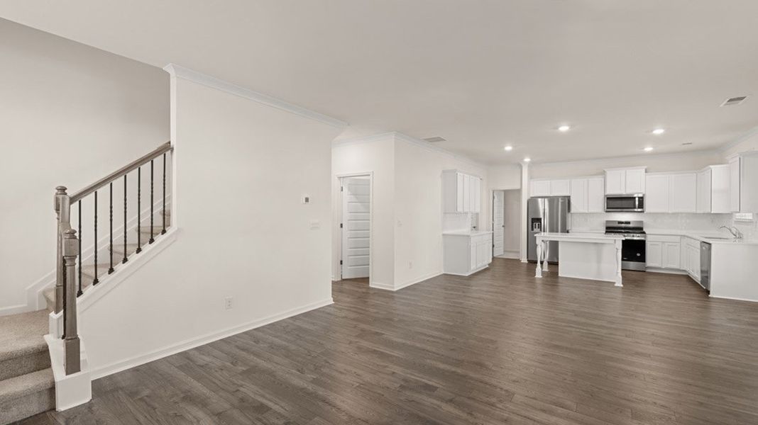 Spacious, unfurnished interior of a new home in Independence, Loganville (Image 21). Spacious, unfurnished interior of a new home in Independence, Loganville (Image 21).