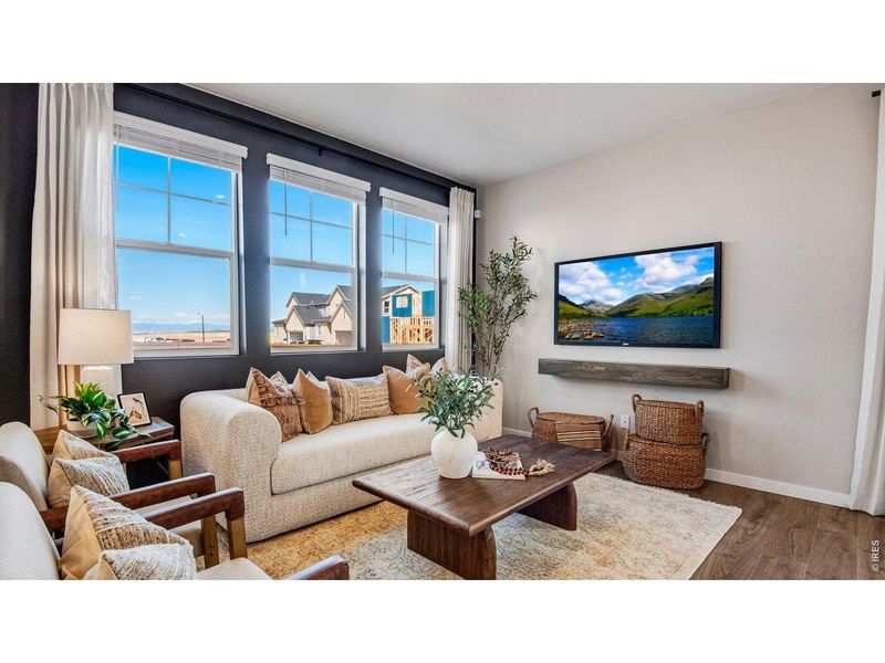 Furnished interior view inside a new home in Prairie Song, Windsor (Image 36).