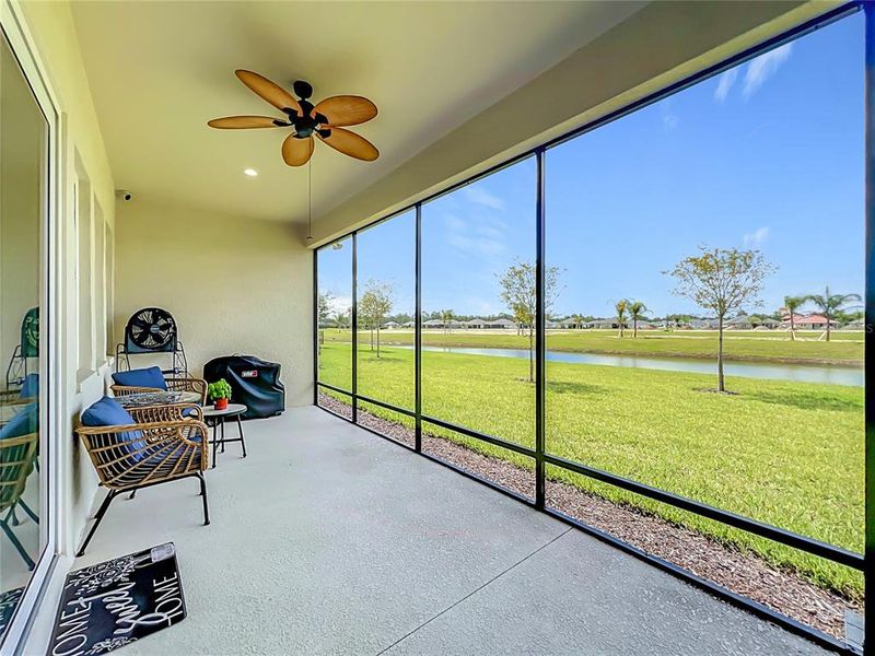 Exterior details and patio area of a home in The Reserve at Victoria, Deland (Image 23). Exterior details and patio area of a home in The Reserve at Victoria, Deland (Image 23).
