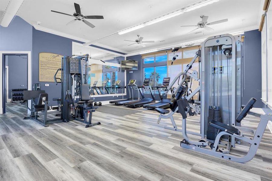 fitness center