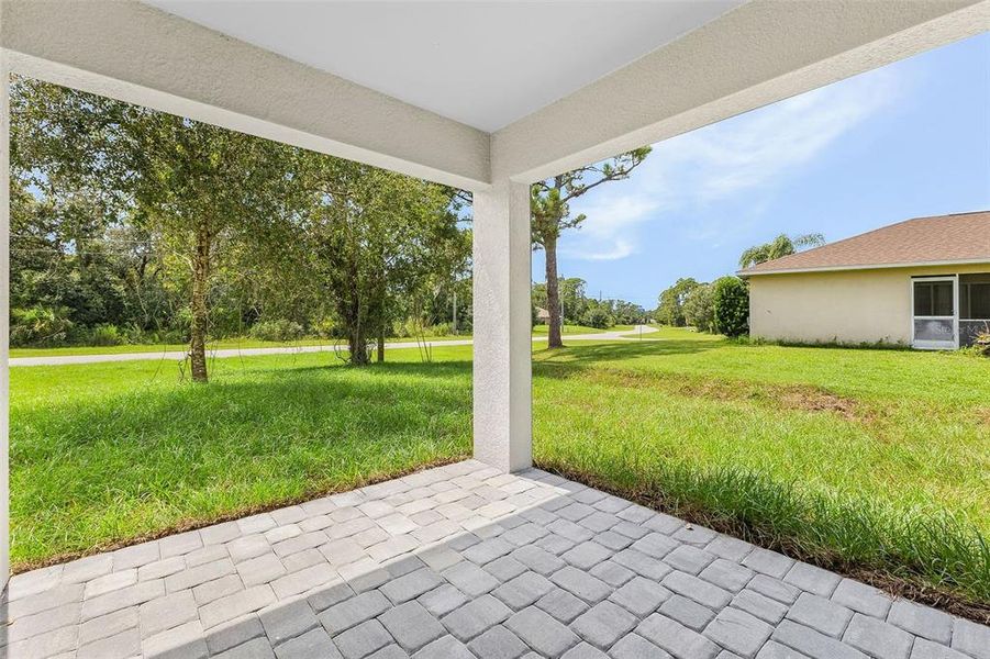 Exterior details and patio area of a home in , North Port (Image 3). Exterior details and patio area of a home in , North Port (Image 3).