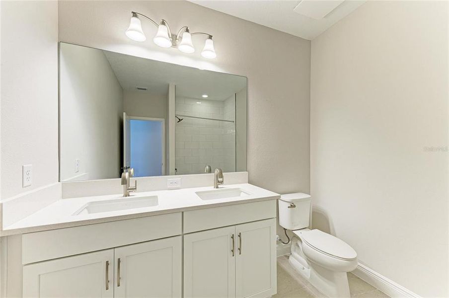 Furnished interior view inside a new home in Creek Ridge Preserve, Lithia (Image 7).