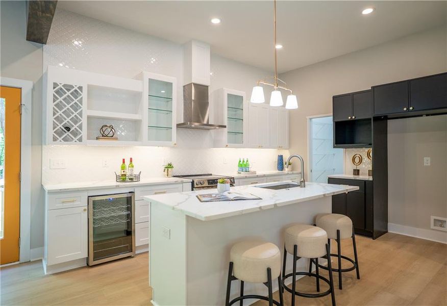 Furnished interior view inside a new home in , Snellville (Image 32).