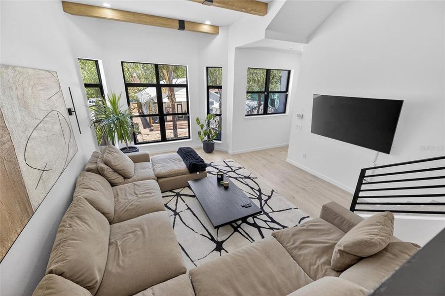 Furnished interior view inside a new home in , Tampa (Image 16).