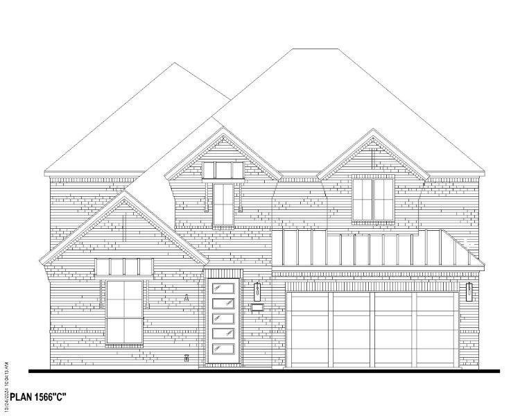 Plan 1566 Elevation C