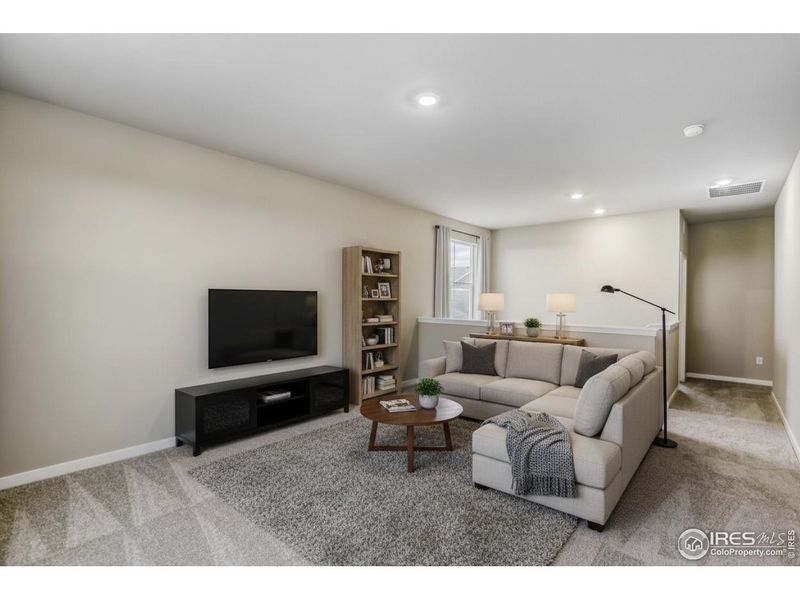 Furnished interior view inside a new home in Farmstead, Berthoud (Image 10).