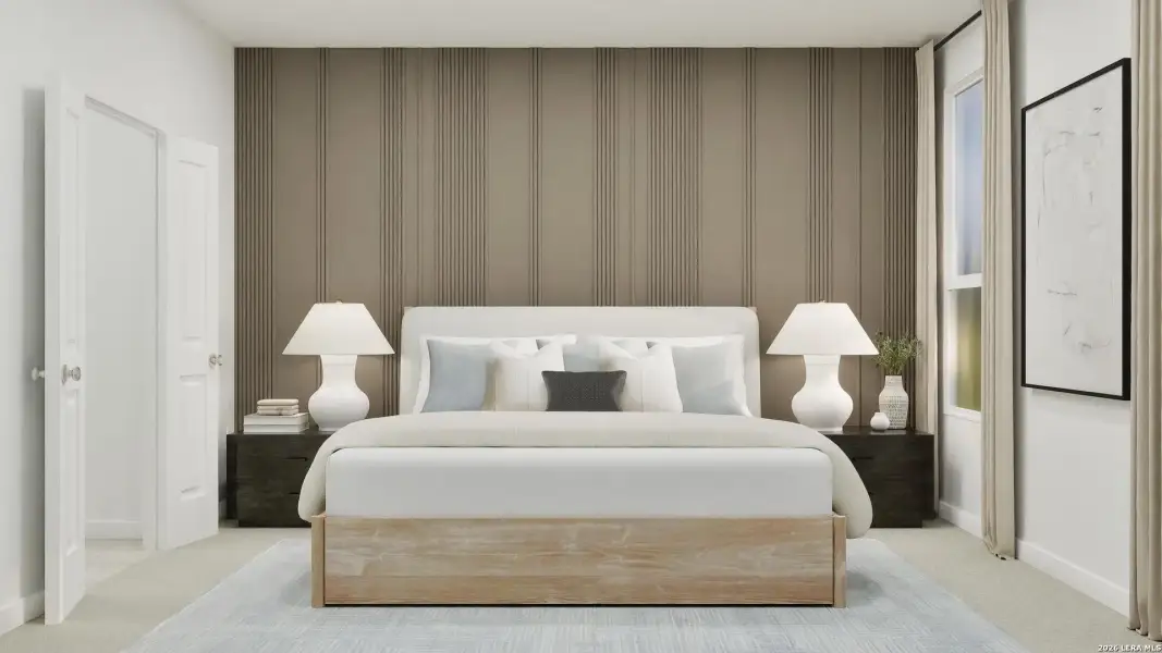 Furnished interior view inside a new home in Simmons Valley, Spring Branch (Image 3).