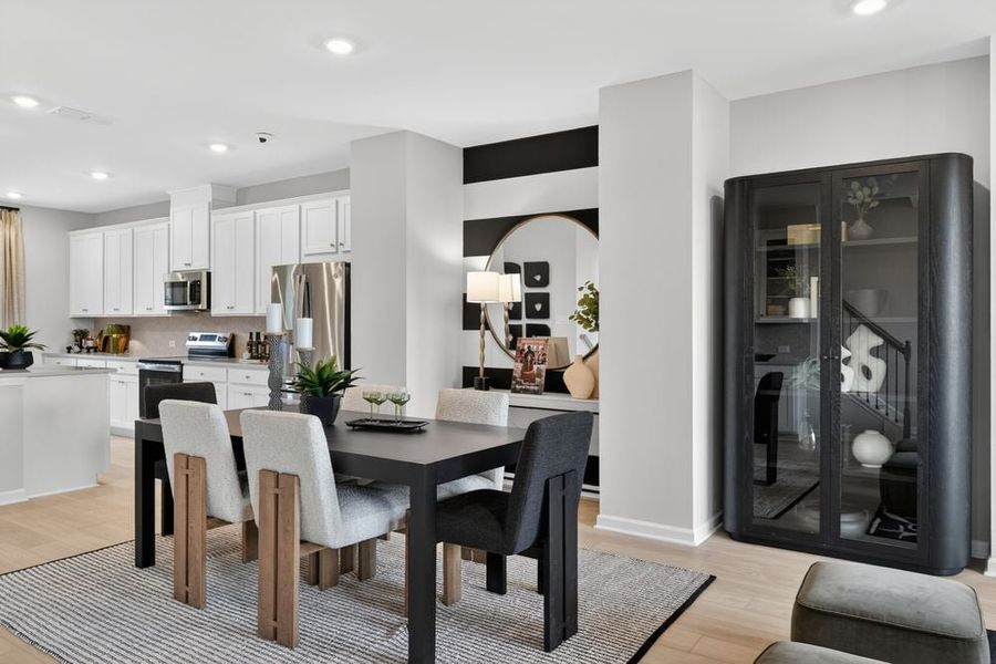 Furnished interior view inside a new home in Alder Creek, Cumming (Image 5).