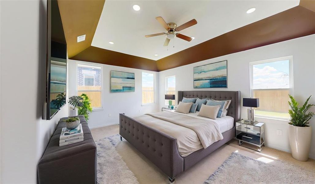 Furnished interior view inside a new home in , Balch Springs (Image 6).